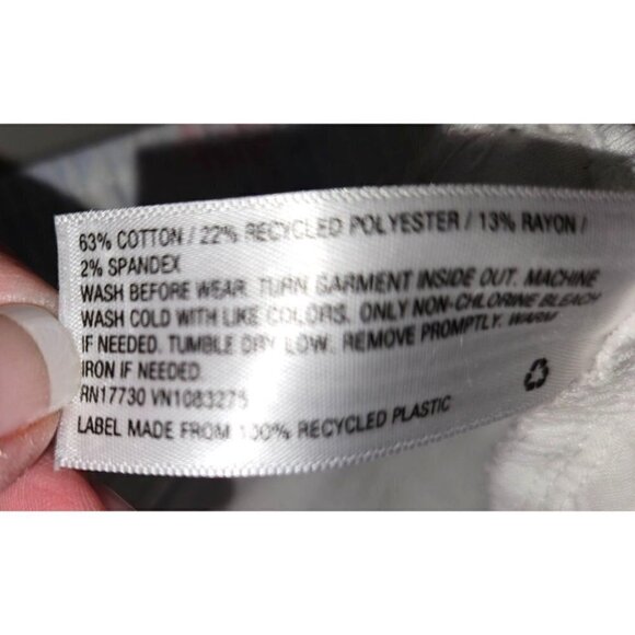 Cat & Jack Jean Shorts Girls Sz 7 8 Tie Dye Pastel Cut Offs Elastic Waist Target - Picture 4 of 5